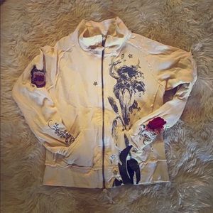 Johnny Was Cotton Sweatshirt M